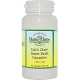 Alternative Health & Herbs Remedies Cat's Claw Inner Bark Capsules, 90-Count Bottle