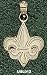 Un Of Louisiana Lafayette Fleur De Lis 5/8 Charm/Pendant -14K/10K, Stainless Steel or Gold Plated