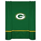 Green Bay Packers NFL "MVP" Collection Shower Curtain