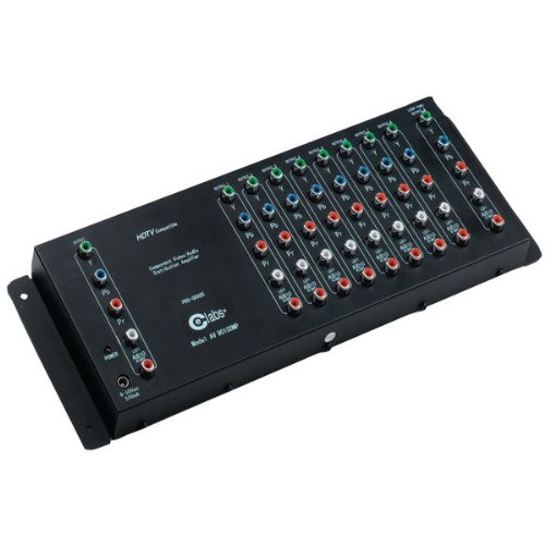 CE LABS AV901COMP HDTV Distribution Amplifier (1-Input 9-Output)