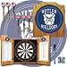 Butler University Dart Cabinet with Darts and Board