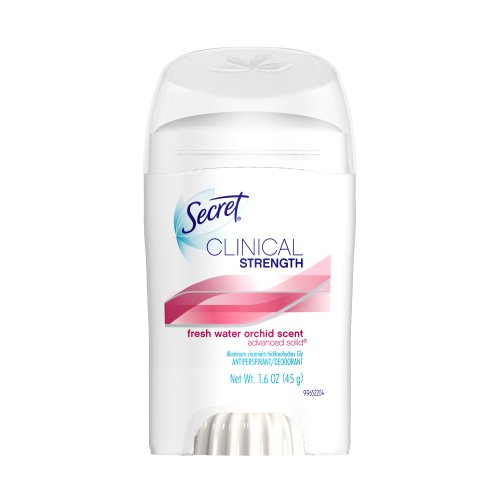 Secret Clinical Strength Fresh Water Orchid Advanced Solid, 1.6-Ounce (Pack of 2)