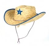 Straw Sheriff Hat