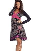 Desigual Vestido Quead (Negro)