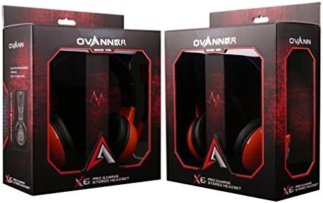 SOUND INTONE X6 Stereo Comfortable Stretchable PC Gaming Headphones Adjustable Strong Low Bass Headset Earphones,3.5 Mm Audio Cable Includes Controls,180 Degree Rotating Microphone and Excellent Stereo Sound Quality Headphone (Orange)