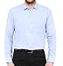 9Zeus Sky Blue Full Sleeves Slim Fit Poly Cotton Formal Shirt for Men RS.449.00