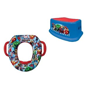 Spiderman Step Stool Red Blue
