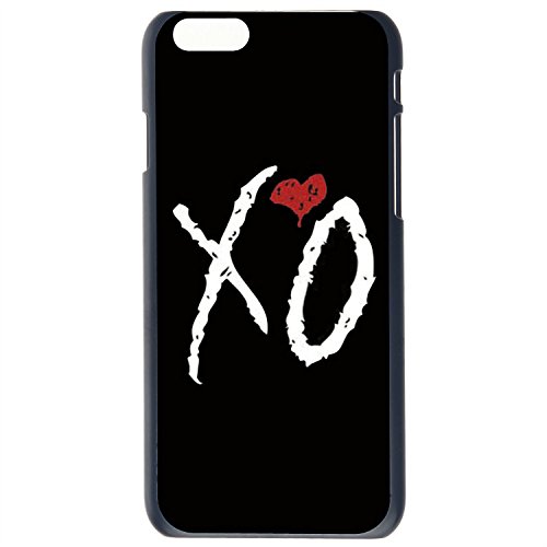 Fashion The Weeknd XO Red Heart Plastic Hard Case Cover Back Skin Protector For Apple iPhone 6G by Alexism Size166