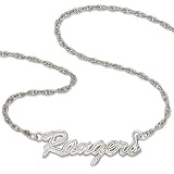 New York Rangers Script Necklace