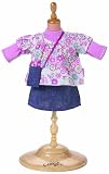 Corolle Doll Fashions 14-Inch Floral Tunic and Skirt Set