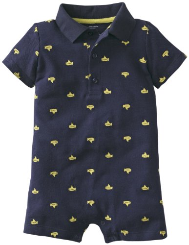 Carter's Baby Boys' Printed Romper (Baby)