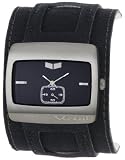 Vestal Men's SN035 Saint Black Canvas Cuff Watch