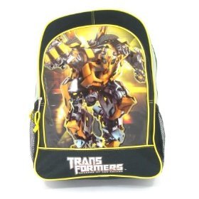 Transformers Large Backpack with Motion Activated Lights - Bumblebee Attack!