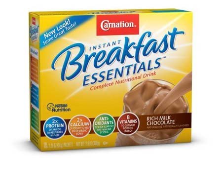 Carnation Instant Breakfast Essentials Rich Milk Chocolate – 3 Pack