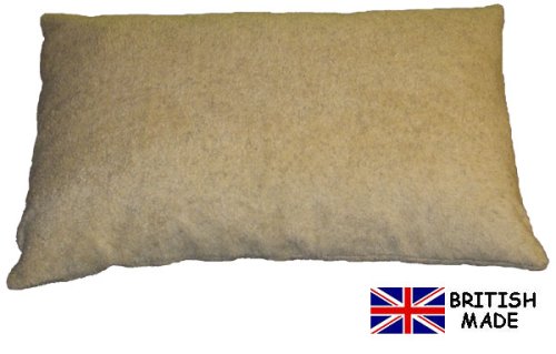 Cashmere Colour - Fleece Dog Bed Cushion - Medium 25 x 42