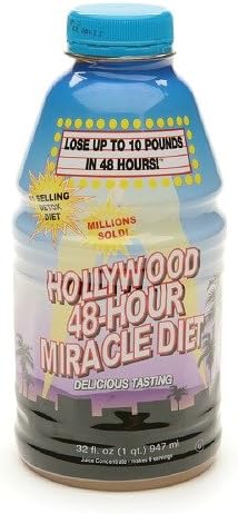 Hollywood Miracle Diet Hollywood 48-Hour Miracle Diet, 10-48 Diet Drink 32 fl oz (Pack of 1)