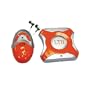 LTB Q-BEAN-STO Wireless Stereo Headphone with Built-in Microphone (Orange)