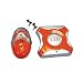 Electronics : LTB Q-BEAN-STO Wireless Stereo Headphone with Built-in Microphone (Orange)