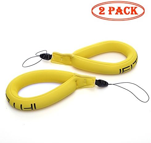 IFITBELT® Waterproof Camera Float [2 pack]- Floating Camera Wrist Strap For Underwater GoPro/Canon/ Fujifilm FinePix/ Olympus Tough/ Sony - Float the Case Around Your Wrist &amp; Save Device From Sinking