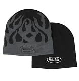 Peterbilt Motors Reversible Flame Beanie Cap