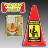 Toilet Caution Cone