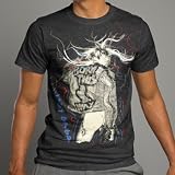 41VxKD9a92L. SL160  Lady Gaga   Scribbles 30/1 Tee Mens T Shirt In Black, Size: X Large, Color: Black Reviews