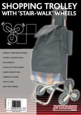 Childrens Toyshop  Electronics : SHOPPING TROLLEY/ GREAT FOR THE ELDERLY/ CLIMBS STAIRS