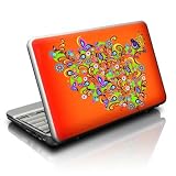 Orange Squirt Design Skin Decal Sticker for Universal Netbook Notebook 10"" x 8""