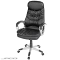 Jago - Fauteuil chaise si�ge de bureau pivotante ajustable inclinable (BDS18)