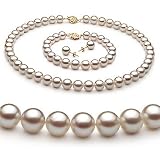 White 8-9mm AA Japanese Akoya Pearl Set