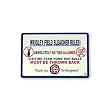 Wrigley Field "Bleacher Rules" Sign by Fremont Die