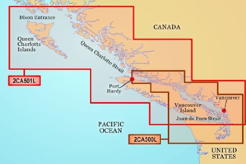 2CA500L Puget Sound to Port Hardy, G2 Data Card