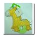 Baby : Hopscotch Giraffe Pull Down Teether by Gund