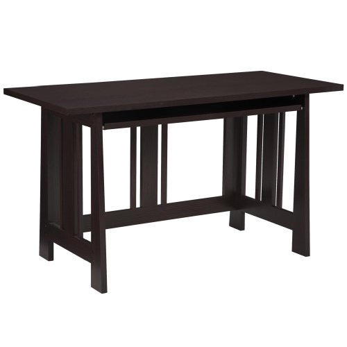Altra Furniture Modern Mission Desk, Chocolate Wenge