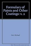 A formulary of paints and other coatings