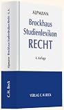 Produkt-Bild: Brockhaus Studienlexikon Recht