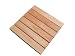 41VxUCdsUeL. SL75  VIFAH V169 FSC Eucalyptus Six Slat Deck Tiles, 10 Pack