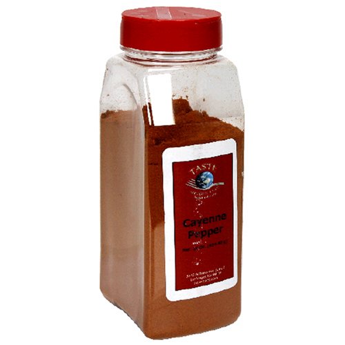 Taste Specialty Foods, Cayenne Pepper, 16-Ounce Jars (Pack of 3) by TASTE Specialty Foods