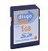 Electronics : Disgo 1GB SD Flash Memory Card