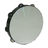 Remo Tambourine, Radiant - 10 x 1 Row Jingles