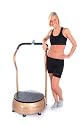 Bslimmer &reg; Vibration Plate GOLD PLUS With support bars & Power Cords FREE Workout DVD. AS SEEN ON TV (patented Design)