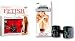 Fetish Fantasy Bondage Gear Red Furry Metal Handcuffs