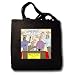 Halloween - Zombie Whose Line is it Anyway - Black Tote Bag 14w X 14h X 3d