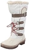 Tamaris TREND 1-1-26466-37, Damen Stiefel, Weiss (WHITE/PEPPER 106), EU 39