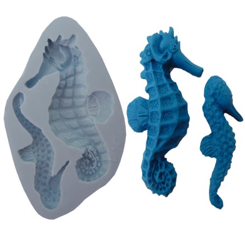Silicone Molds Sea Horse Cake Decorating Fondant Gompaste Supply M4822 By Ok Molds