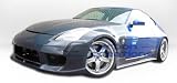 2003-2008 Nissan 350z Carbon Creations Drifter 2 Kit - Includes Carbon Creations Drifter 2 Front Bumper (102800), Carbon Creations Drifter 2 Rear Bumper (102801), and Carbon Creations Drifter 2 Sideskirts (102802). - Duraflex Body Kits