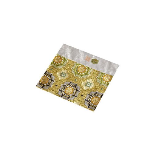 四角金襴打敷　京都西陣織　上金通　9寸