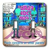 Londons Times Funny Music Cartoons - Rock Concerts On Other Planets
- Light Switch Covers - double toggle switch