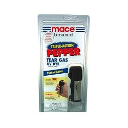 Mace Brand Triple Action Pepper Defense Spray- Pocket Model