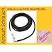 Airbrush Schlauch + Schnellkupplung Textilschlauch 300cm AIRBRUSH HOSE + FAST COUPLER 300cm BLACK RIBBON Airbrushschlauch mit integrierter Schnellkupplung 0,32cm (1/8 Zoll) auf 0,32cm (1/8 Zoll) Neu & OVP Textil